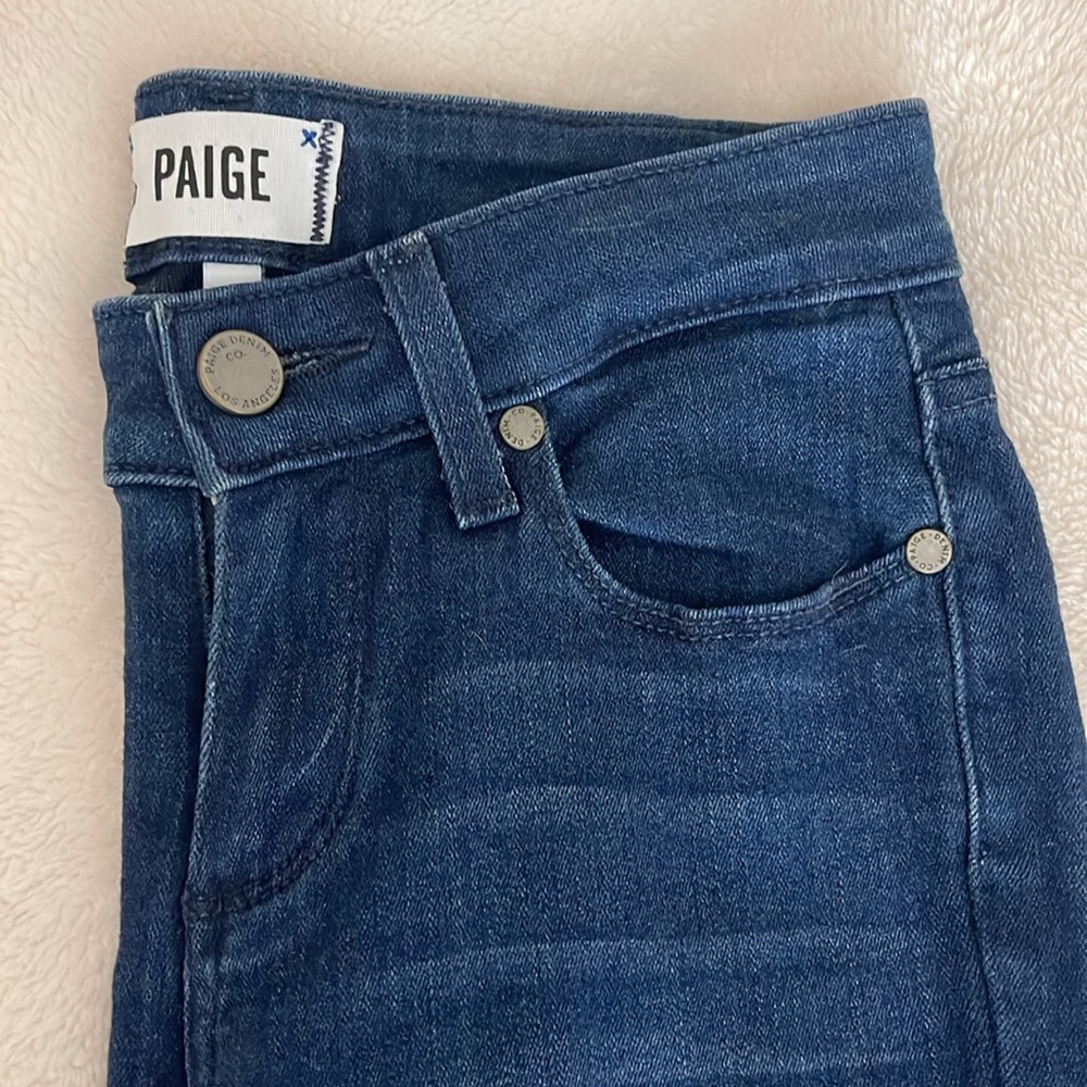 Paige Mid-Rise Skinny Ankle Jeans
